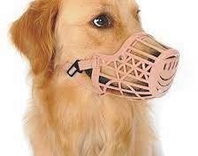 DOG PLASTIC MUZZLE#3