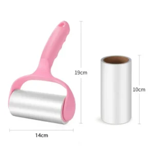 PINK LINT ROLLER FOR CATS