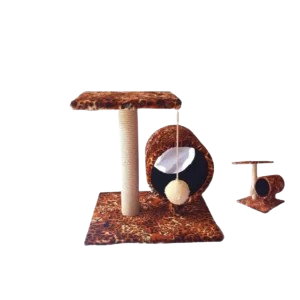 SINGLE ROUND TOP CAT SCRATCHING POST