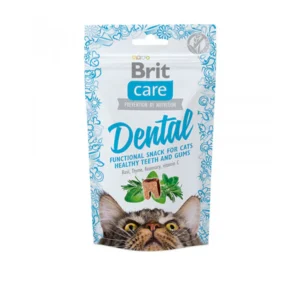 BRIT CAT DENTAL SNACKS 50G