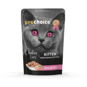 PRO CHOICE KITTEN JELLY 85G ( GRAIN FREE )