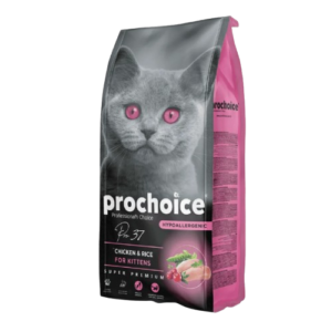 PRO CHOICE ( CHICKEN & RICE ) KITTEN FOOD 2KG
