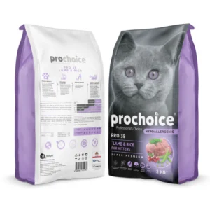 PRO CHOICE ( LAMB & RICE ) KITTEN FOOD 2KG