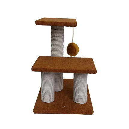 3 POLES CAT SCRATCHING POST